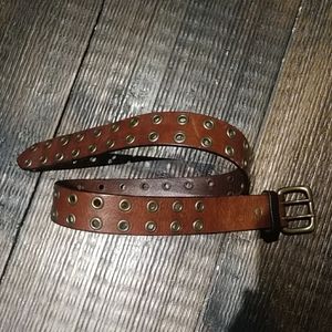 Vintage leather belt